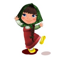 Внучка 2Д персонаж