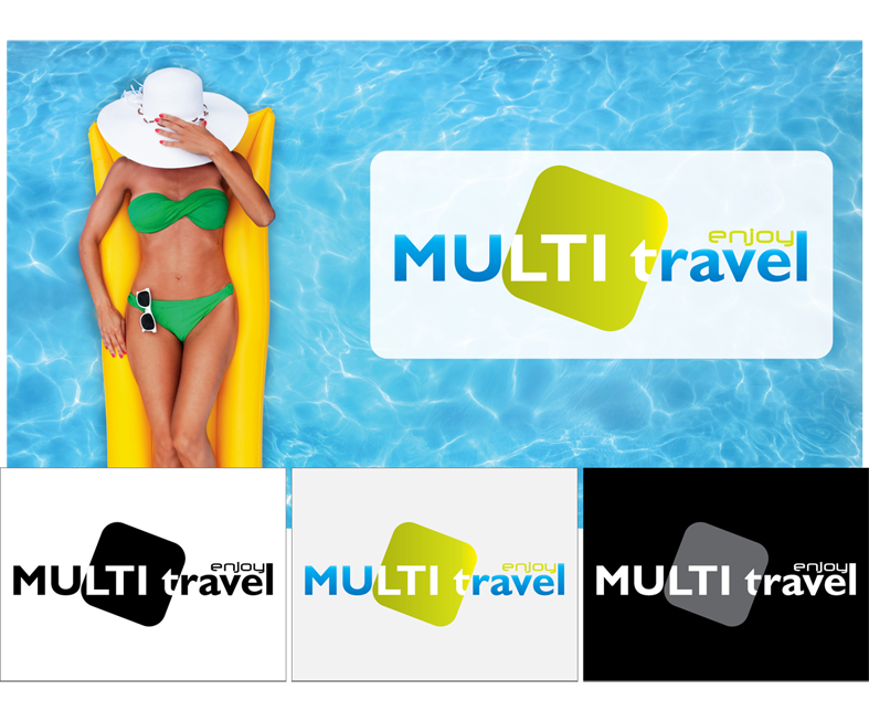 Лого для туристической компании Multitravel