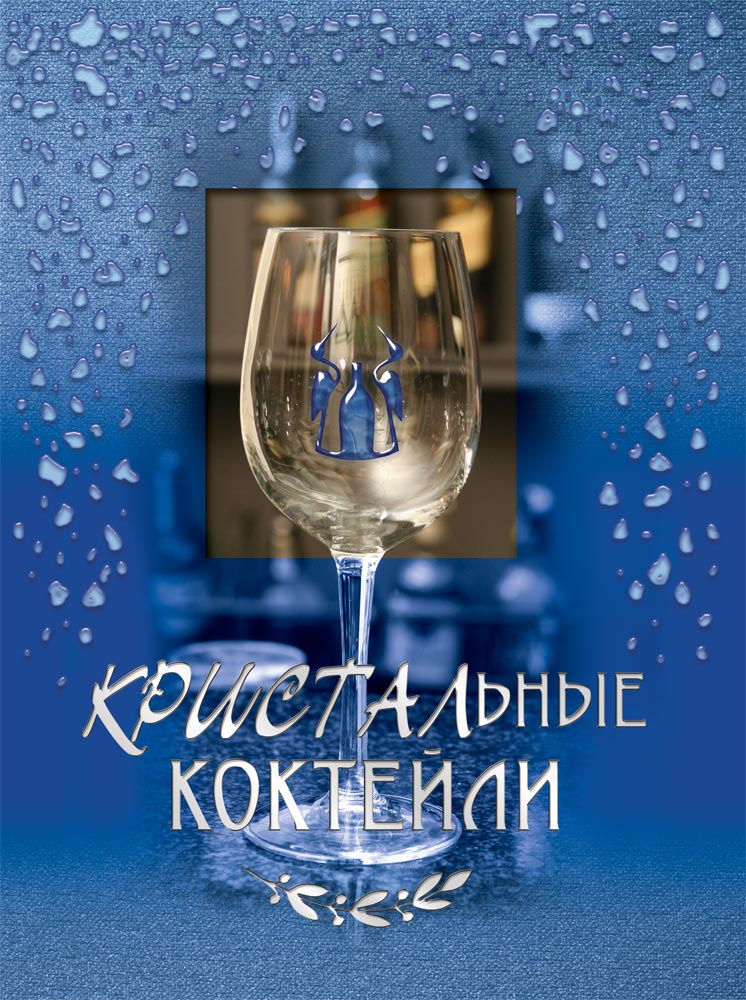 Обложка книги (биндер, мягкая, вырубка, тиснение серебром, выборочный лак)