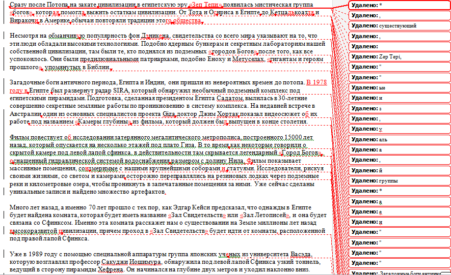 Правка научно-исследовательской статьи