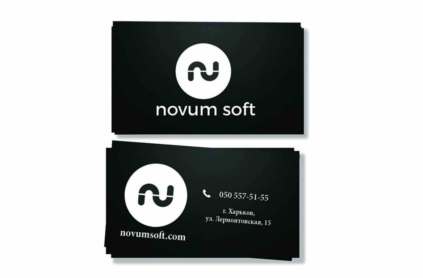 Визитка для NovumSoft