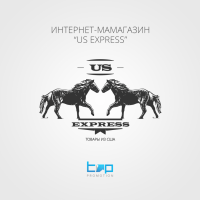 Разработка логотипа us-express.ru