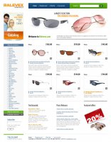 Дизайн интернет магазина Ralevex.com