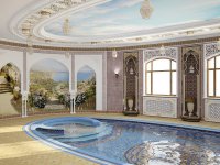 Комната с бассейном