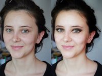 Ретушь и нанесение макияжа